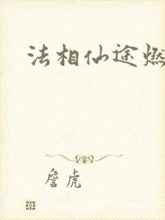 法相仙途燃文