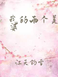 我的两个美女老婆