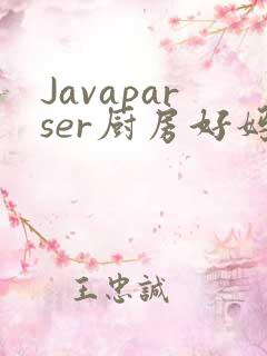 Javaparser厨房好妈妈