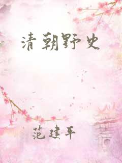 清朝野史
