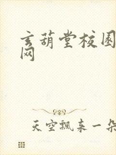 玄葫堂校园小说网