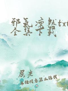 邪气凛然txt全集下载