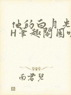 他的白月光HvH笔趣阁团叽叽