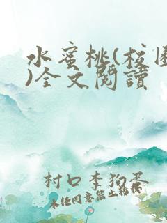 水蜜桃(校园h)全文阅读