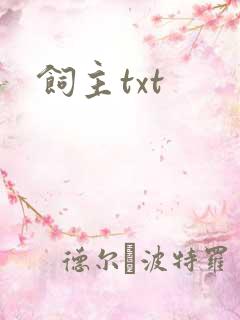饲主txt