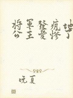 将军发疯地撞着公主爱惨了公主