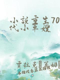 小说重生70年代小军嫂