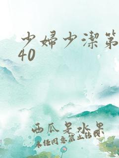 少妇少洁第1一40