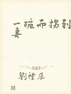 一碗面拐到美艳妻