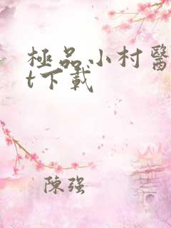 极品小村医txt下载