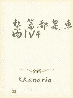 整篇都是车的多肉1V4