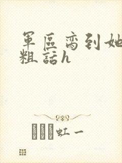 军区脔到她哭h粗话h