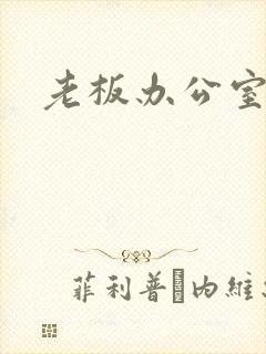 老板办公室调数