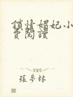 锁情媚妃小说免费阅读