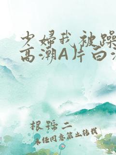 少妇我被躁爽到高潮A片白洁