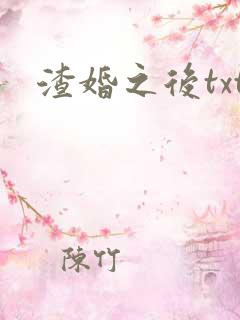 渣婚之后txt
