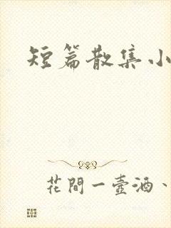 短篇散集小黄说