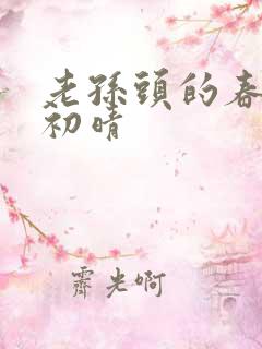 老孙头的春天林初晴