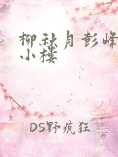 柳秋月彭峰月满小楼