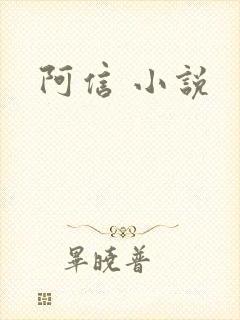 阿信 小说
