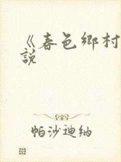 《春色乡村》小说