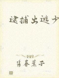 逮捕出逃少奶奶