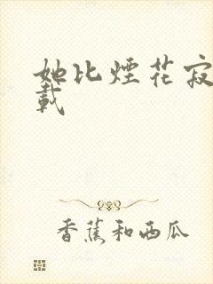 她比烟花寂寞下载