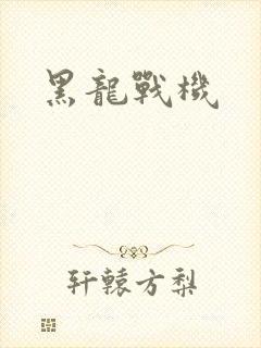 黑龙战机