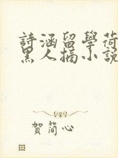 诗涵留学荷兰被黑人摘小说