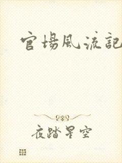 官场风流记