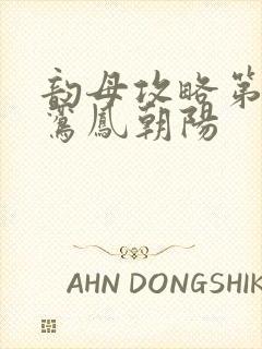 韵母攻略第二部鸾凤朝阳