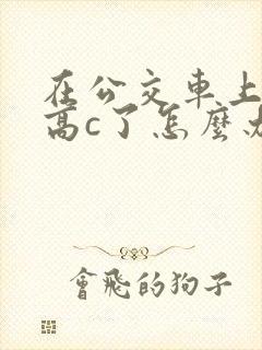 在公交车上弄到高c了怎么办