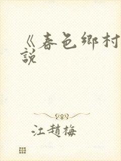 《春色乡村》小说