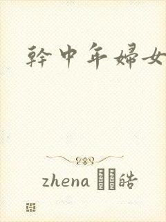 干中年妇女小说