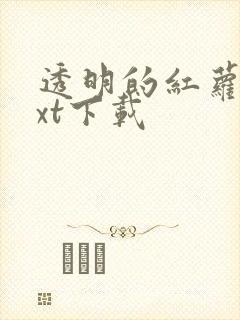 透明的红萝卜txt下载