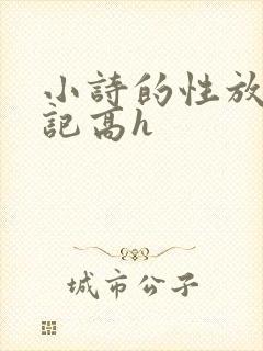 小诗的性放荡日记高h