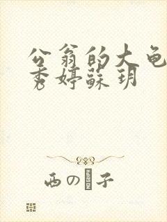 公翁的大龟挺进秀婷苏玥