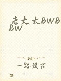 老大太BWBWBW