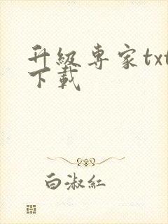 升级专家txt下载