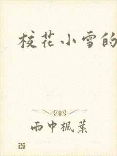 校花小雪的小说