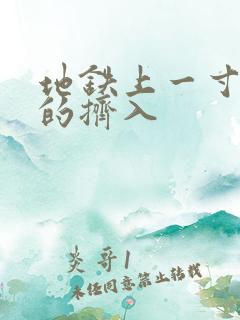 地铁上一寸一寸的挤入