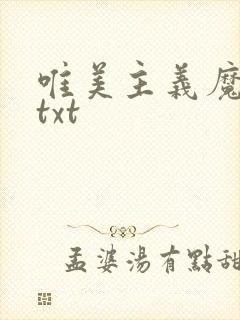 唯美主义魔法师txt