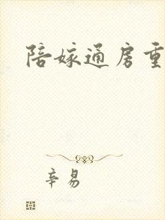 陪嫁通房重生记