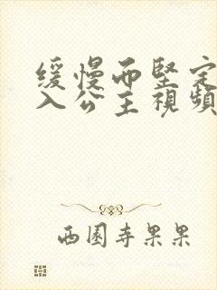 缓慢而坚定地深入公主视频