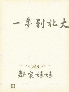 一梦到北大