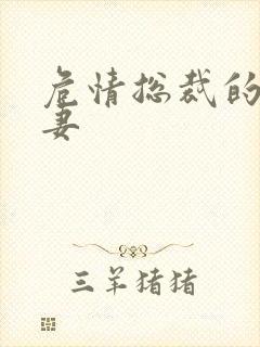 危情总裁的未婚妻