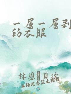 一层一层剥开你的衣服