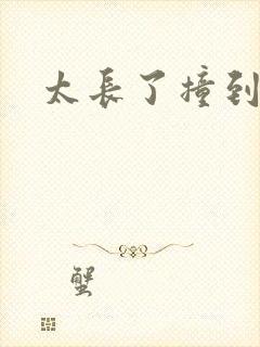 太长了撞到点了