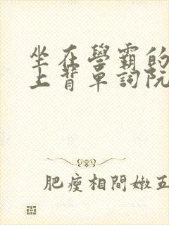 坐在学霸的棍子上背单词阮梅