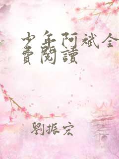 少年阿斌全文免费阅读